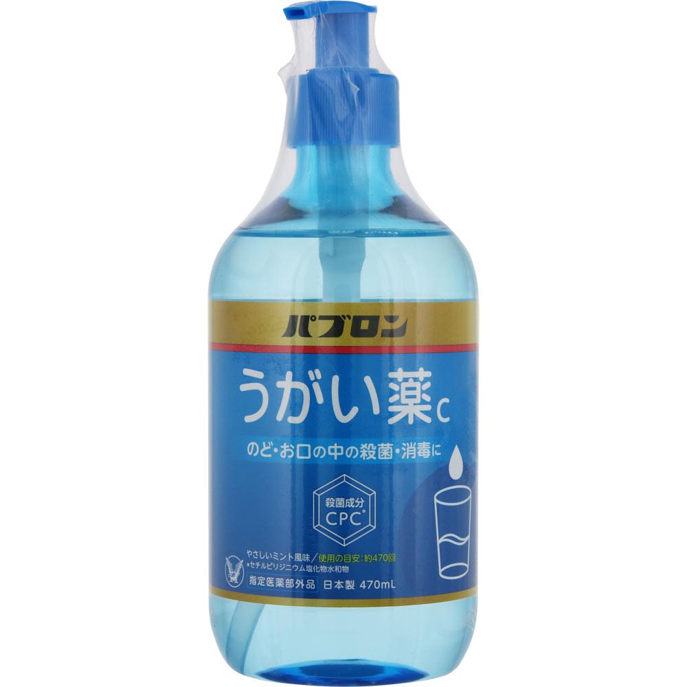 Taisho Pabron Mouthwash C 470mL (Designated Quasi-Drug) Mouthwash [Quasi-drug] Cold Relief [Quasi-drug] Efficacy: Sterilization, disinfection, and cle 1